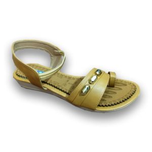 Tan Girly Comfort Sandals