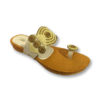 Cream Chappals for Women