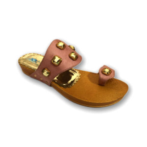 Peach Chappals For Women