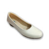 White Wedges Bellerinas