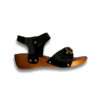 Black Wedges Sandals