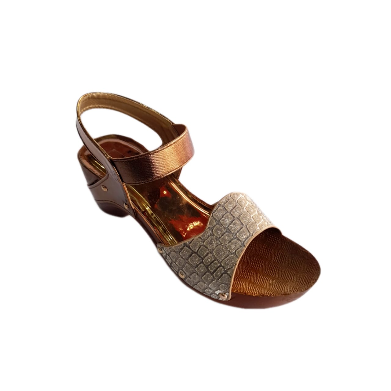 Copper hot sale wedge sandals